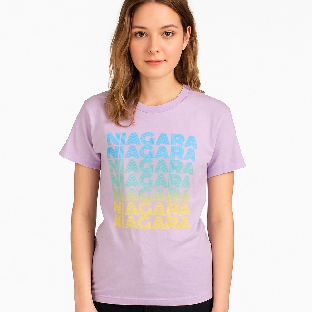 Comfort Colors Niagara Pastel Purple T-shirt Size Small